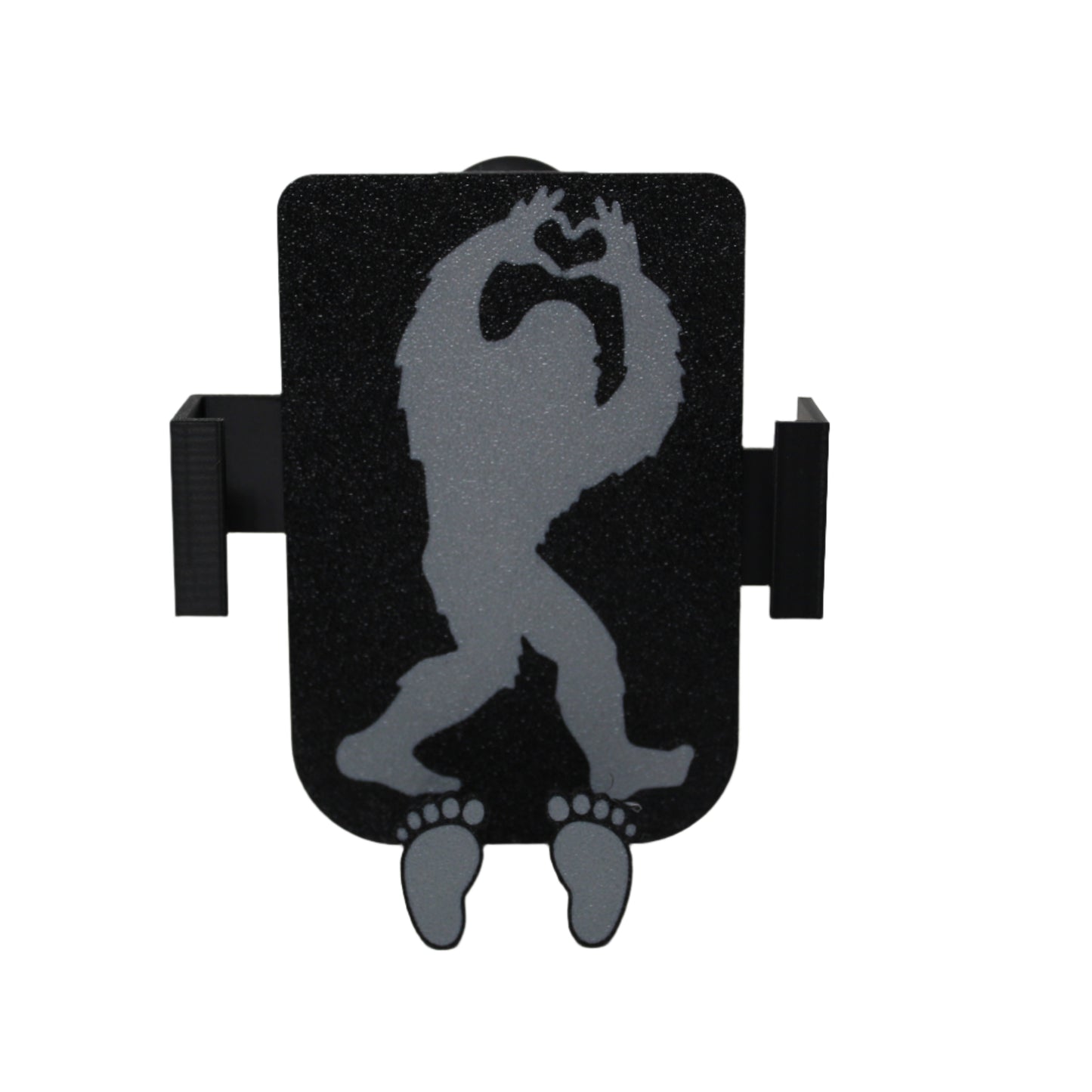 Bigfoot heart cell phone holder 