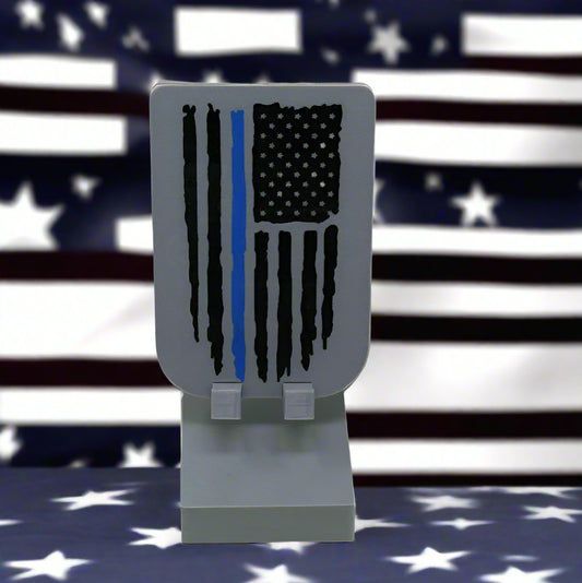 Thin blue line cell stand