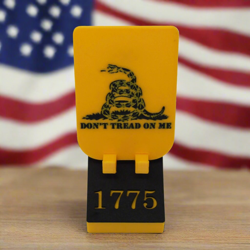 Don't tread on me cell stand