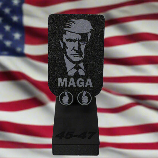 Trump thumbs up cell stand