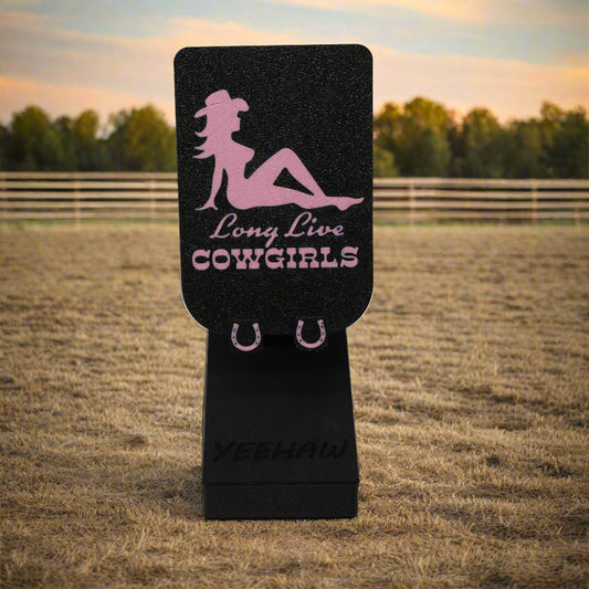 Long Live Cowgirl cell stand
