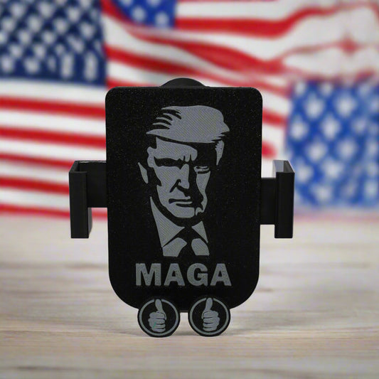 Trump thumbs up car cell holder