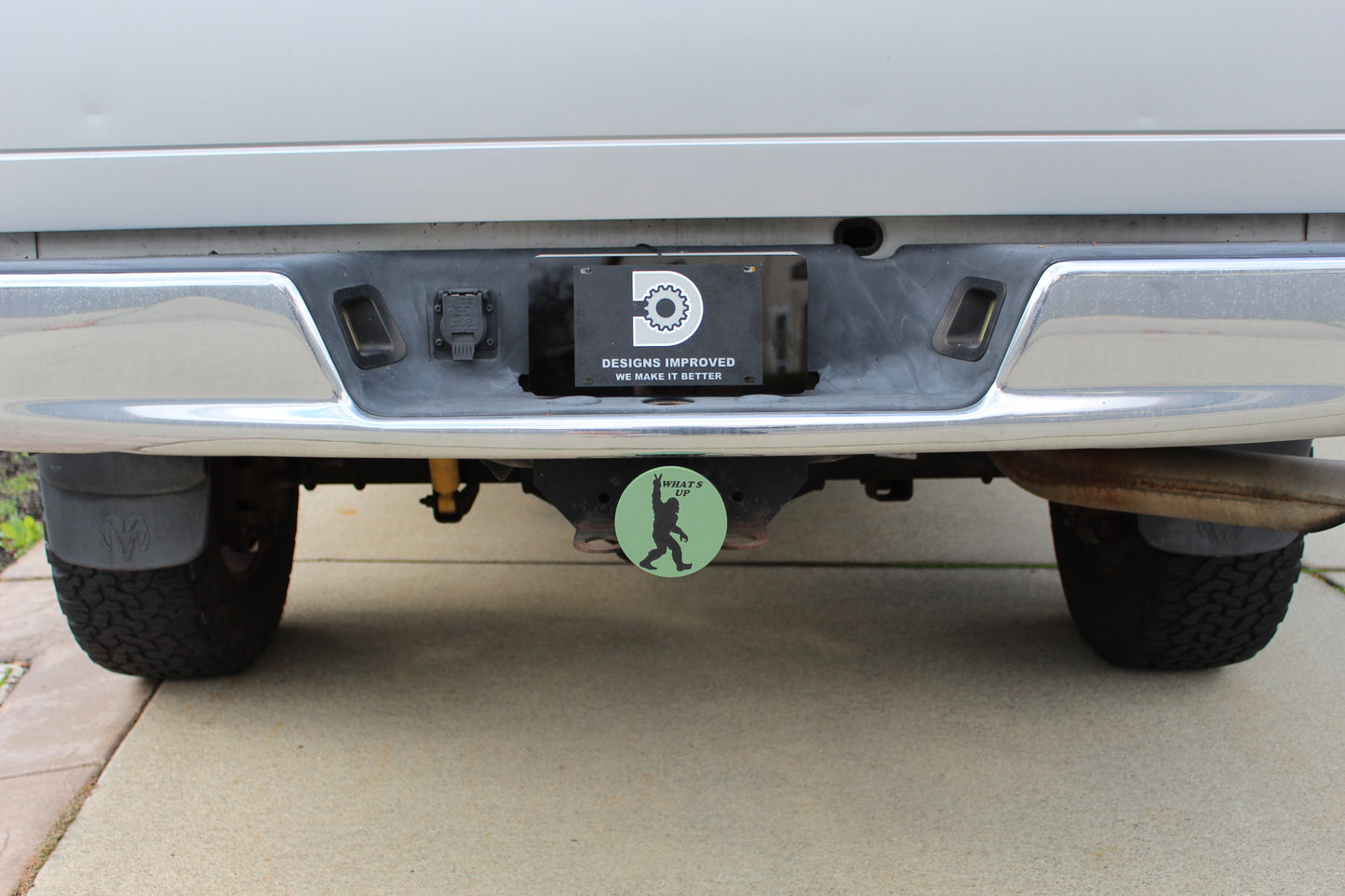Bigfoot hitch cover