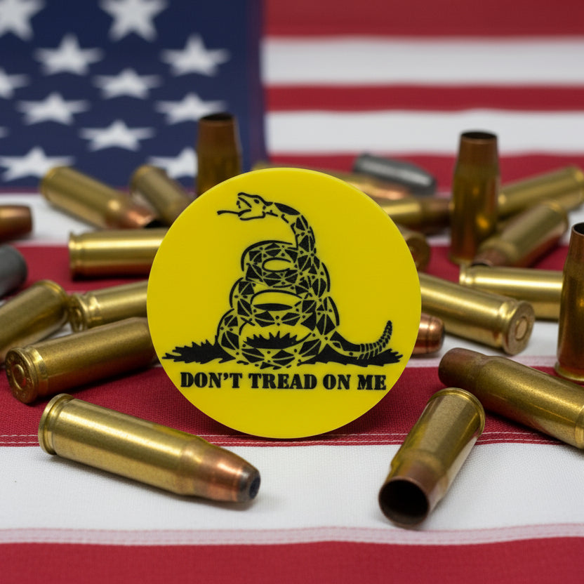 Don't tread on me hitch cover